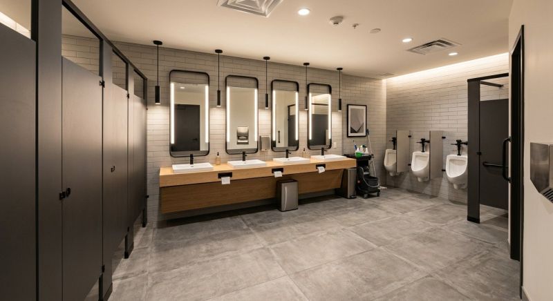 Industrial Bathroom Renovation in Summerville, SC