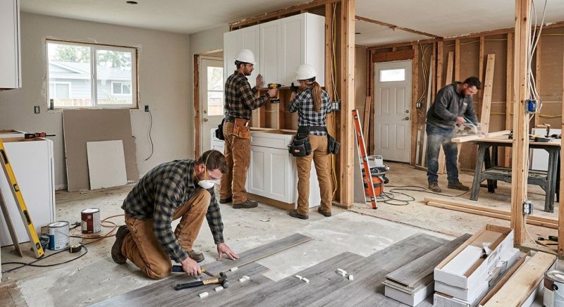 Living Room Renovation in Littleton, CO